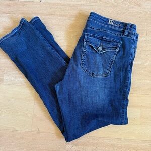 Kut from the Kloth - Katy Boyfriend-  Straight Leg Blue Jeans Size 12